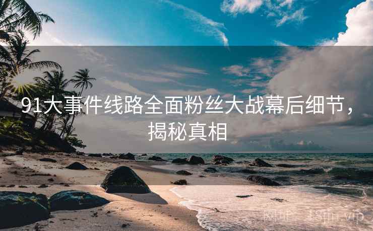 91大事件线路全面粉丝大战幕后细节，揭秘真相
